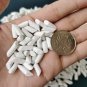 3 LBS 3/16" X 3/8" Rock Tumbling Ceramic Pellets Filler Media for All Type Tumbl