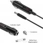 DC 12V 2A Car Charger Universal Power Cord 5.5X2.1Mm to Cigarette Lighter with 8