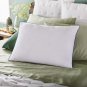 2-In-1 Memory Foam Pillow and Alternative down Fiber Fill, Standard Size, Side,