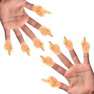Tiny Hands (Middle Finger Sign) - 10 Pack - MFU Style Mini Hand Puppet