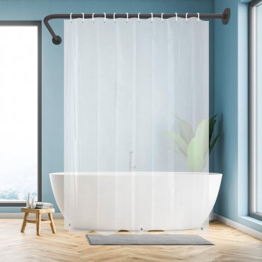 Bathroom Shower Curtain Liner,72 X 70 Inches Plastic Shower Curtain,Eco-Friendly
