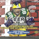 1997  FOOTBALL RETAIL BOX SPECIAL REGGIE WHITE EMERALD AUTOGRAPH of 80