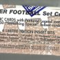 1997  FOOTBALL RETAIL BOX SPECIAL REGGIE WHITE EMERALD AUTOGRAPH of 80