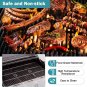 16 15/16" Cast Iron Grill Cooking Grate Replacement for Charbroil Tru Infrared 4