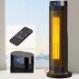 Electric Space Heater for Indoor Use, 1500W 22" Portable Oscillating Ceramic Tow