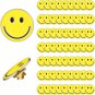 60 Pack Happy Face Lapel Pins Bulk Cute Smile Pinback Buttons Funny Teacher Pins