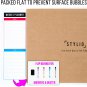 Dry Erase Calendar Whiteboard. Set of 3 Magnetic Calendars for Fridge: Monthly,