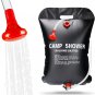 Solar Shower Bag for Camping,5 Gallons/20L Solar Heating Shower Bag with Removab