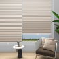 Cellular Shades Cordless Blackout Door Window Blinds, Honeycomb Black Out Room D