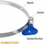 70260 4 Inch Key Hose Clamp, Thumb Screw Key Adjustable Stainless Steel Hose Cla