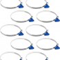 70260 4 Inch Key Hose Clamp, Thumb Screw Key Adjustable Stainless Steel Hose Cla