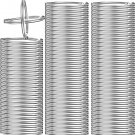 200PCS Key Rings, Split Bulk Keyrings for Keychain and Crafts (25Mm)
