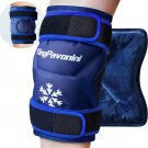 XXL Knee Ice Pack Wrap around Entire Knee after Surgery, Reusable Gel Ice Pack f