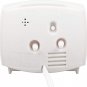 33100 Electric Silent Analog Alarm Clock with Lighted Dial, White