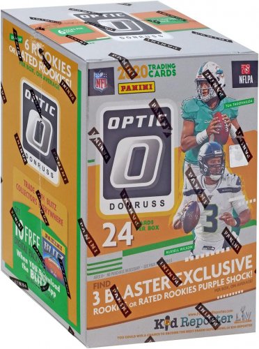 2020 Panini Donruss Optic NFL  BLASTER Box (24 Cards/Box)