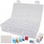 64 Grid Diamond Embroidery Box Jewelry Drill Storage Boxes Clear Plastic Diamond