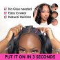 Wear and Go Glueless Wig Body Wave Human Hair Wigs 4X4 HD Lace Front Wigs Human