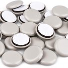 24 PCS Self-Stick Furniture Sliders,1-1/2 Inch Furniture Glides for Carpet,Chair