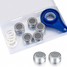 5 Pieces Bathroom Faucet Aerator Replacement Parts Kit, Kitchen Sink Faucet Aera