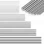 104 Pcs 40 Cm Stainless Steel Spring Wire Music Wire, 12 Different Straight Full
