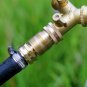 Garden Hose Quick Connect Solid Brass 3/4 Inch GHT Internal Thread Quick Connect