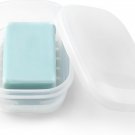 Soap Bar Holder 1 Pack, Travel Soap Container with Lid, Portable Soap Holder, Le