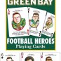 Green Bay Packers Football Heroes Playing Cards