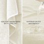 4 Piece Oversized Bath Sheet Towels (35 X 70 In,Cream) 700 GSM Ultra Soft Bath T