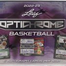 2022-23  Optichrome Basketball Hobby Box 5 Autographs per Box