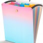 Vertical Expanding File Folder 13 Pockets Accordion File Folder Organizer for A4
