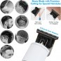 Hair Clippers & Trimmer Ceramic T-Blade Cordless Haircut Sets Rechargeable 2000M