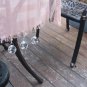 Hillspring Crystal Glass Tablecloth Weights, Decorative Clear Curtain Weights wi