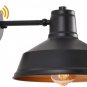Barn Lights Outdoor Dusk to Dawn, Farmhouse Outdoor Light Fixture with Adjustabl