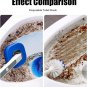 Disposable Toilet Brush Set, Toilet Scrubber with Toilet Wand Refills, Toilet Bo