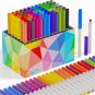 72 Felt Tip Pens - Markers for Kids - Premium Quality Washable Markers for Kids