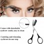 Eyebrow Scissors with Comb, Professional Precision Trimmer, Non Slip Finger Grip