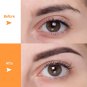 Eyebrow Scissors with Comb, Professional Precision Trimmer, Non Slip Finger Grip