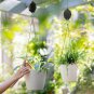 2 Pack Plant Pulley Hanger, Retractable Plant Hanger Hooks Heavy Duty Easy to Ra
