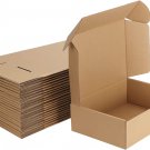 MEBRUDY 10X7X3 Inches Shipping Boxes Pack of 25, Corrugated Cardboard Box for Ma