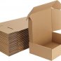 MEBRUDY 10X7X3 Inches Shipping Boxes Pack of 25, Corrugated Cardboard Box for Ma