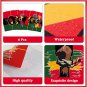 Juneteenth Placemats Set of 6 Black History Month Plastic Table Mats African Ame