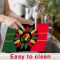 Juneteenth Placemats Set of 6 Black History Month Plastic Table Mats African Ame