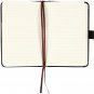 (2-Pack Pocket Notebook 3.5" X 5.5", Small Hardcover Journal with Pen Holder, In