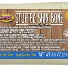 Cadet Stuffed Shin Bone for Dogs - Long-Lasting Bully Stick Flavored Dog Chew Bo