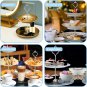 3 Tier Cake Stand Hardware Tiered Tray Hardware, 6 Sets Cake Stand Fittings Hard