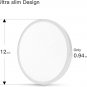 Led Ceiling Light, Easy Installation Dimmable Flush Mount Light Fixture&iuml;&frac14;�3 Light