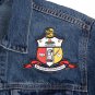Kappa Alpha Psi Fraternity 5 Inch Embroidered Appliqu&Atilde;&copy; Crest Patch Sew or Iron o