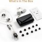 Earbud Wired Headphones with Lightning Connector High Resolution Noise Cancellin