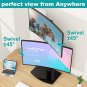 Vertical Dual Monitor Stand for 2 Computer Screen up to 32 Inch/33Lbs Each, Stac