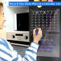 Acrylic Magnetic Dry Erase Board and Calendar for Fridge, Clear Set of 2 Dry Era